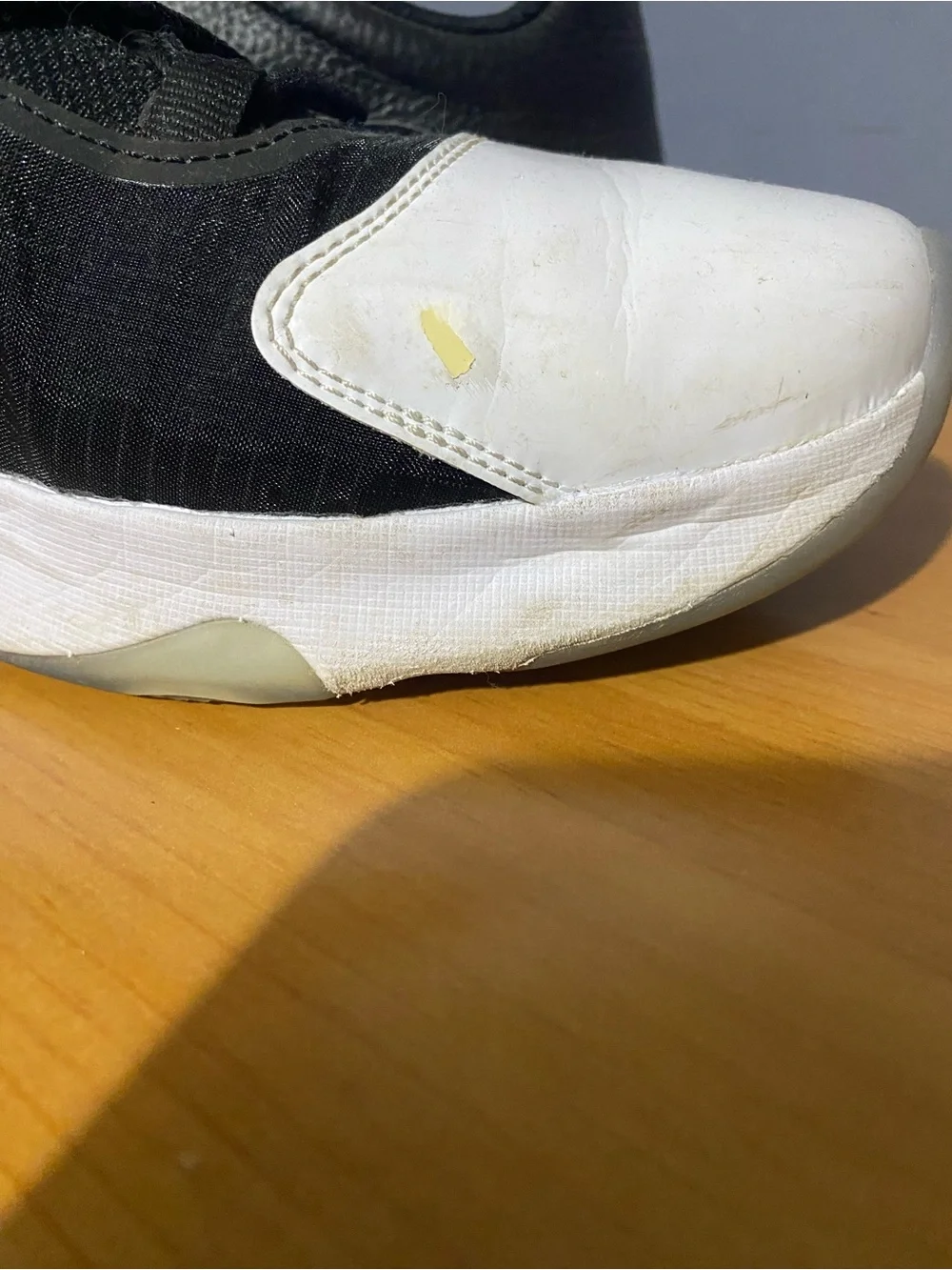 Jordan Men's Black, White & Gold Low-Top Sneakers